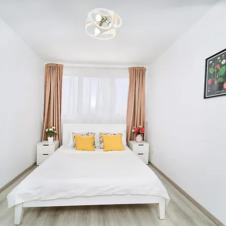 Self Check In 24h, Simple And Modern, 2 Rooms, Fast Wifi, Parking, Air Conditioning, Free Cancelation, Traveller Award 아파트 티미쇼아라