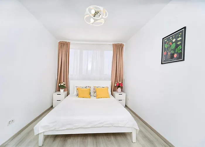 Self Check In 24h, Simple And Modern, 2 Rooms, Fast Wifi, Parking, Air Conditioning, Free Cancelation, Traveller Award Apartment Timisoara